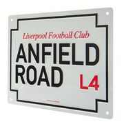 Liverpool FC Anfield Road skilt
