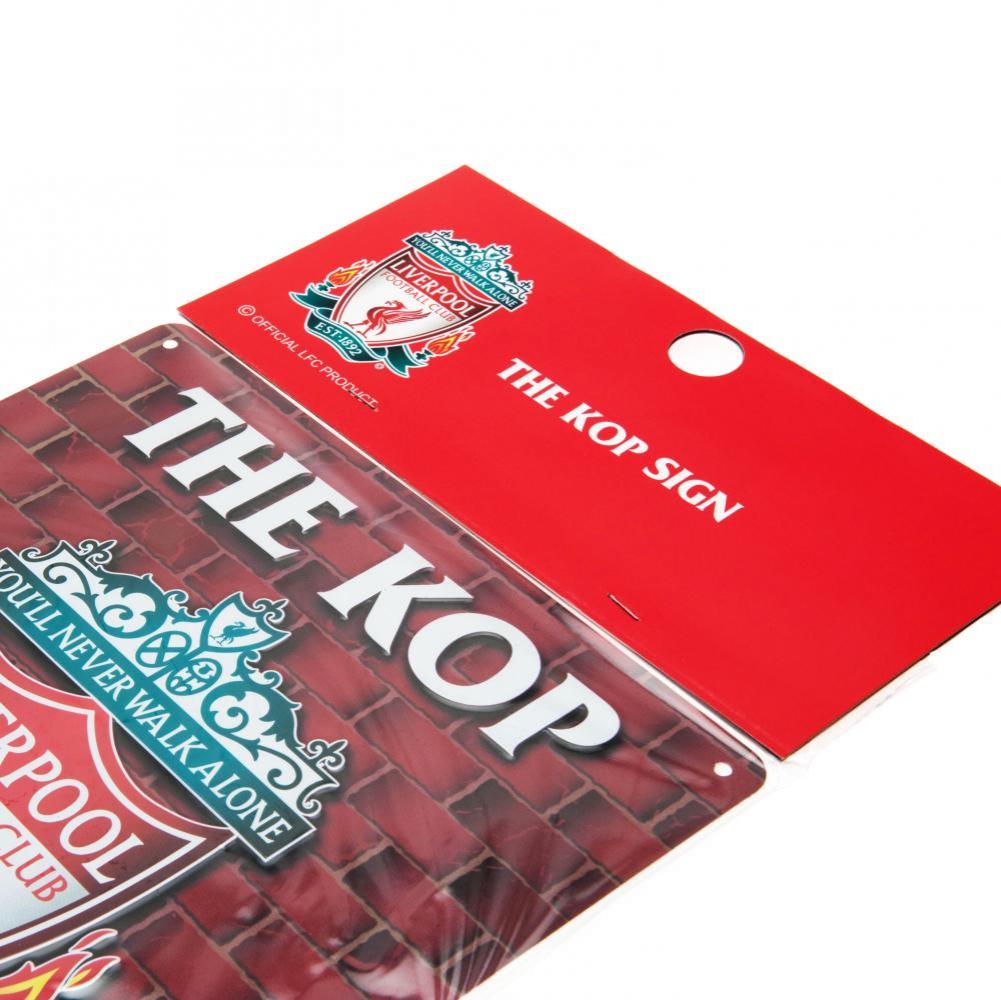 Liverpool FC The Kop skilt - 23 cm x 25 cm