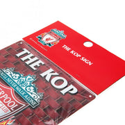 Liverpool FC The Kop skilt - 23 cm x 25 cm