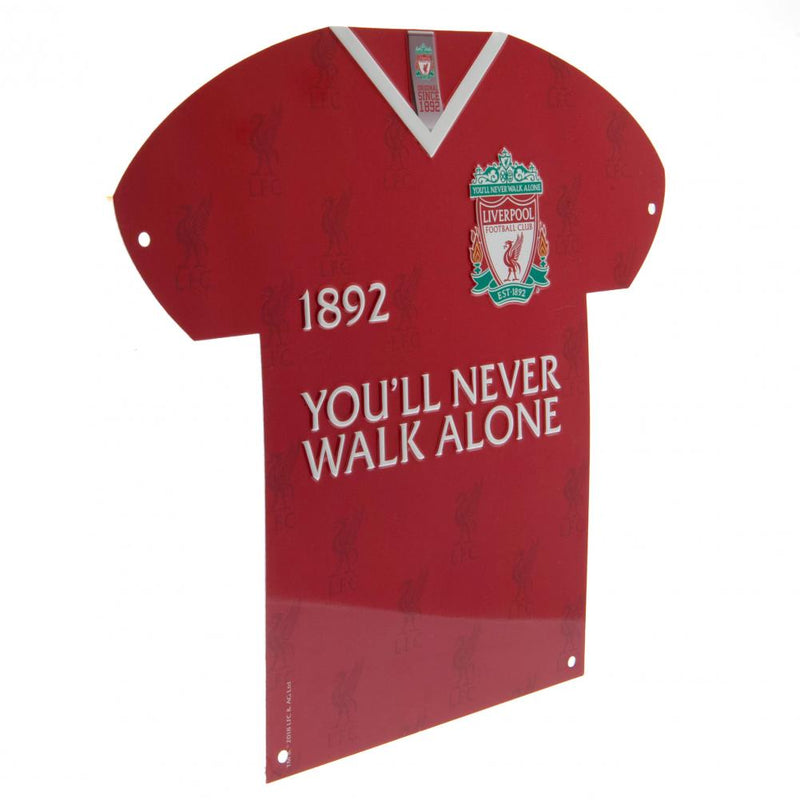 Liverpool FC Metal trøje skilt