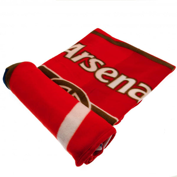 Arsenal FC Fleece tæppe - 125 cm x 150 cm