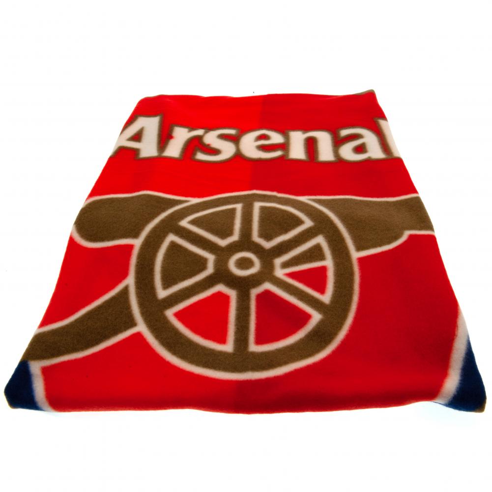 Arsenal FC Fleece tæppe - 125 cm x 150 cm