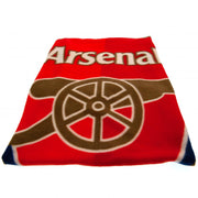 Arsenal FC Fleece tæppe - 125 cm x 150 cm