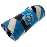Manchester City FC Fleece tæppe - 125 cm x 150 cm