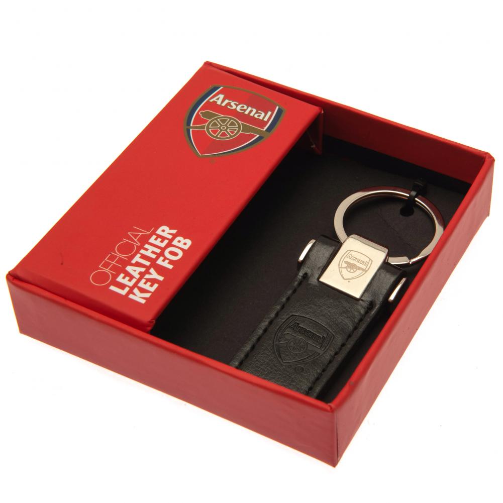 Arsenal FC Læder nøglering