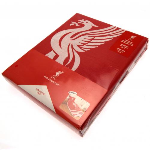 Liverpool F.C. Sengetøj 200cm x 135cm - FODBOLDGAVER.DK
