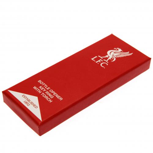 Liverpool F.C. Nøglering m. flaskeåbner - FODBOLDGAVER.DK