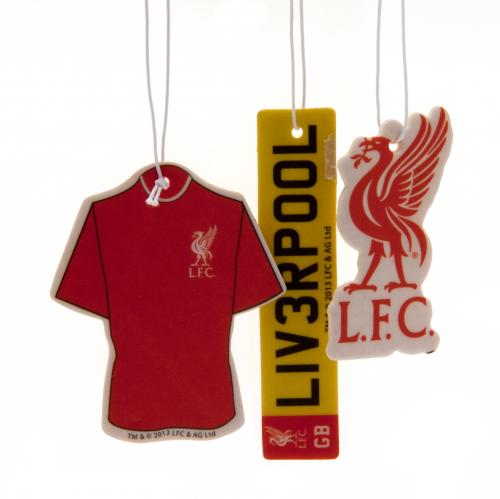 Liverpool F.C. Luftfriskere - 3 pak - FODBOLDGAVER.DK