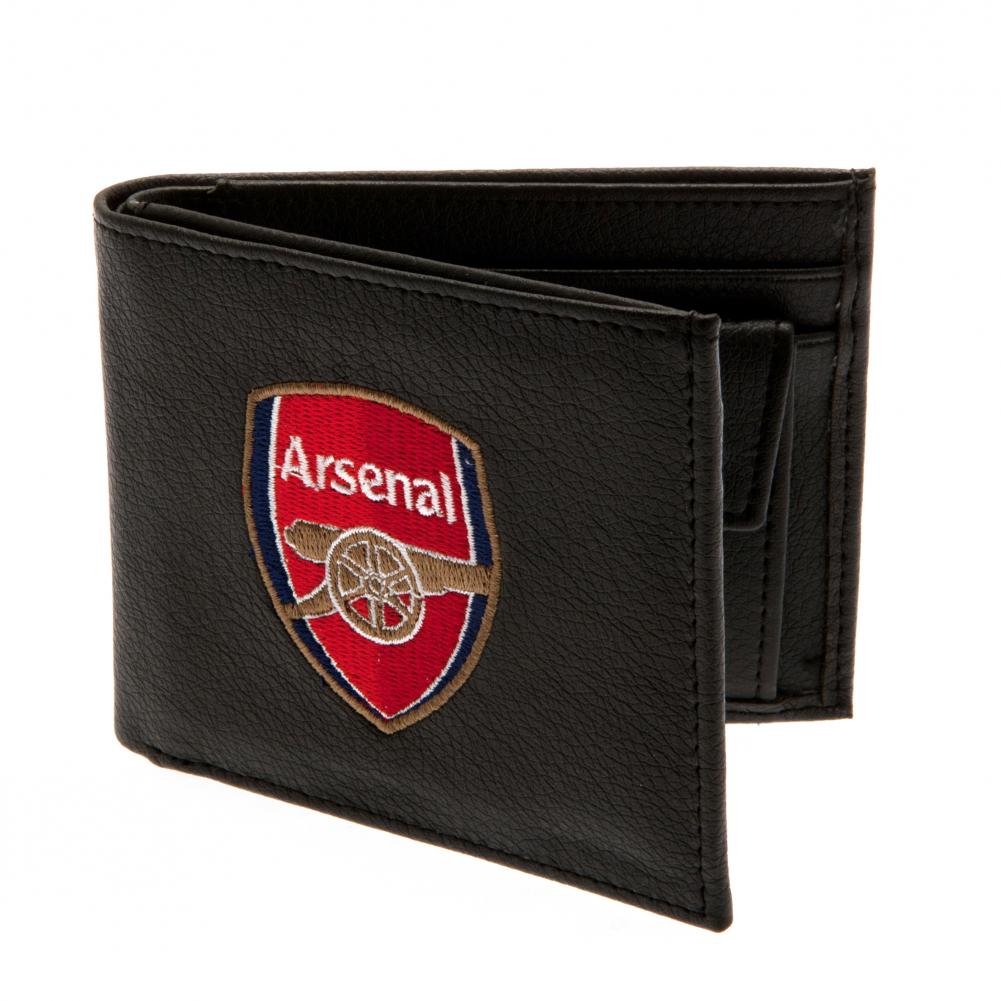 Arsenal FC Broderet pung - Sort