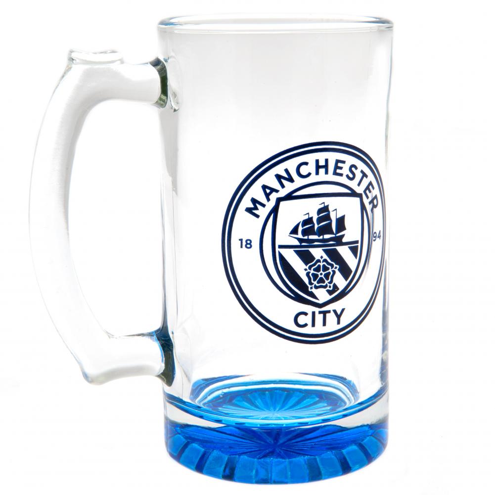 Manchester City FC Glas - 15 cm