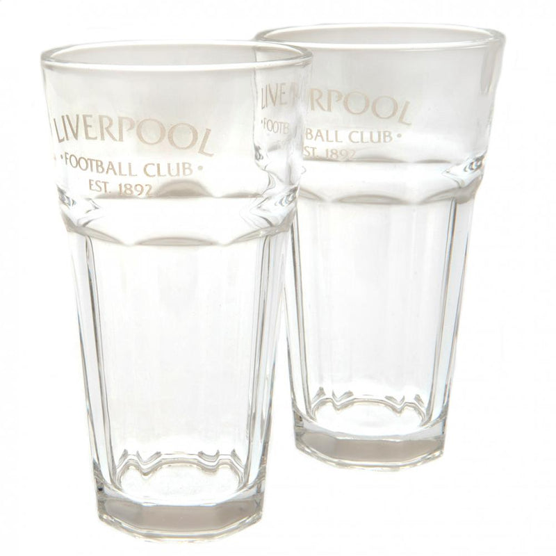 Liverpool FC Glas 400ml - 2 stk