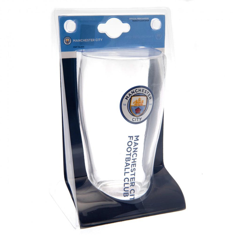 Manchester City FC Glas - 15.5 cm