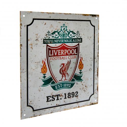 Liverpool F.C. Retro logo skilt - FODBOLDGAVER.DK