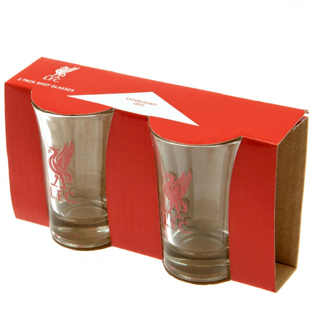 Liverpool FC Shotsglas - 2 stk