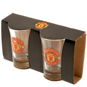 Manchester United Shotsglas - 2 stk.