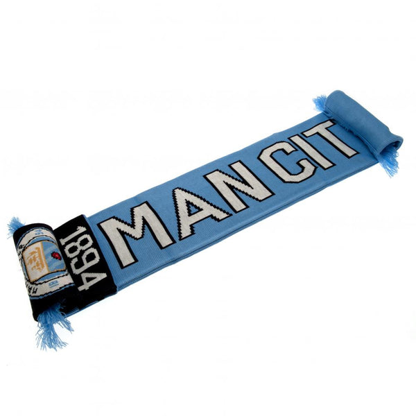 Manchester City FC Halstørklæde - 132 cm x 19 cm