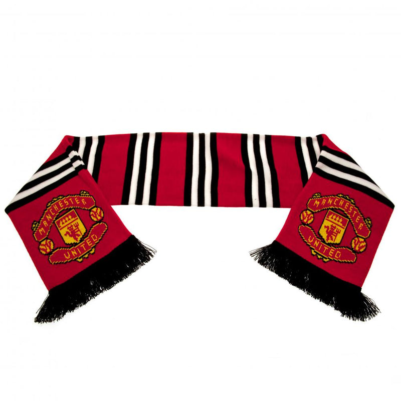 Manchester United FC Stribet halstørklæde
