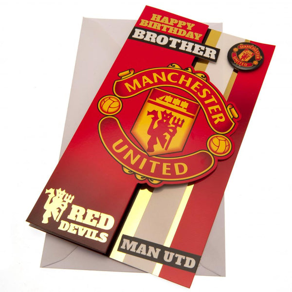 Manchester United Fødselsdagskort bror