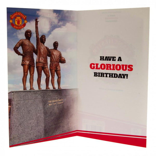 Manchester United FC Fødselsdagskort Far