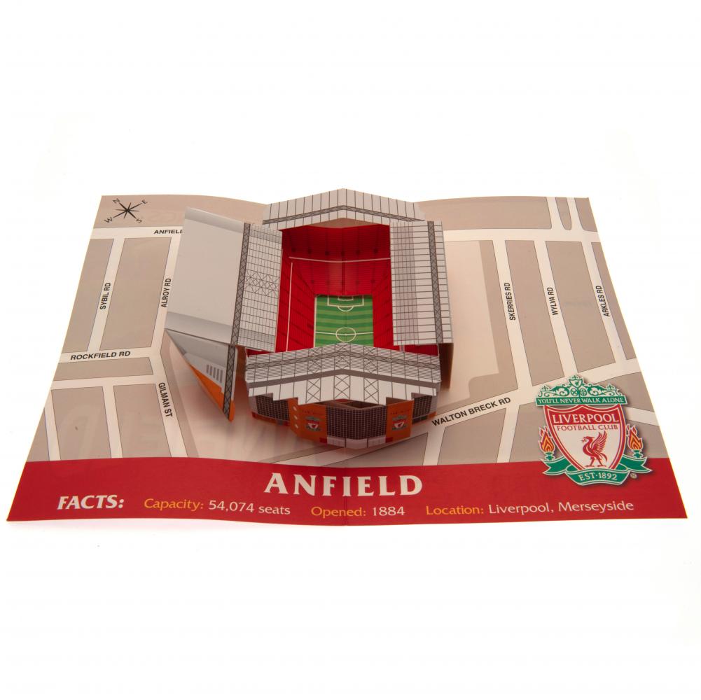 Liverpool FC Pop-Up fødselsdagskort