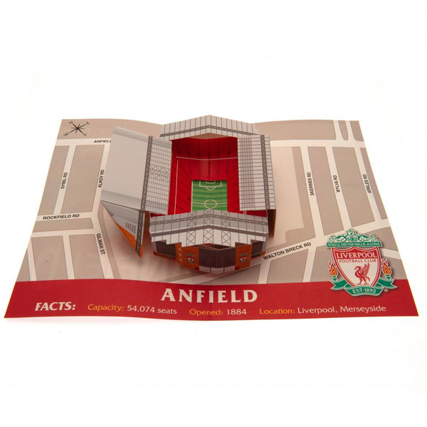 Liverpool FC Pop-Up fødselsdagskort