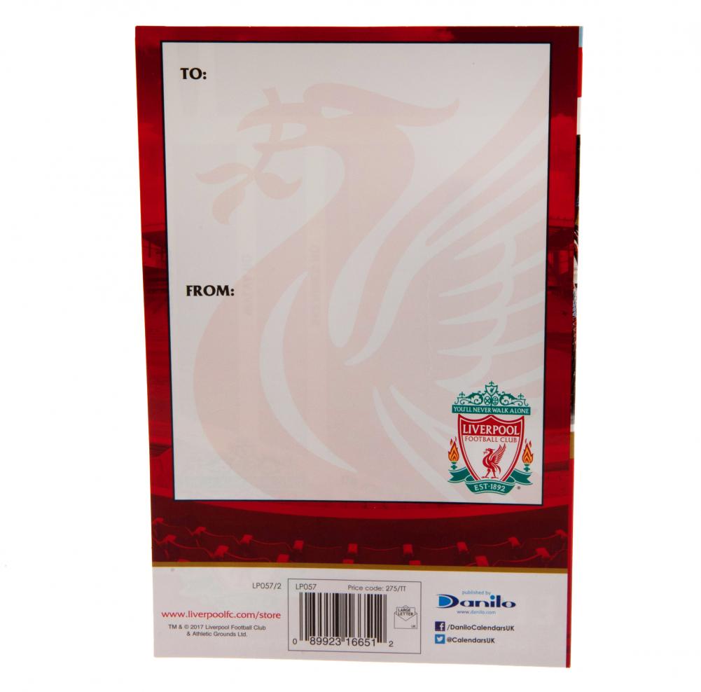 Liverpool FC Pop-Up fødselsdagskort