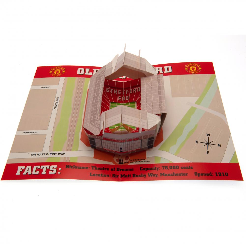 Manchester United FC Pop-Up fødselsdagskort