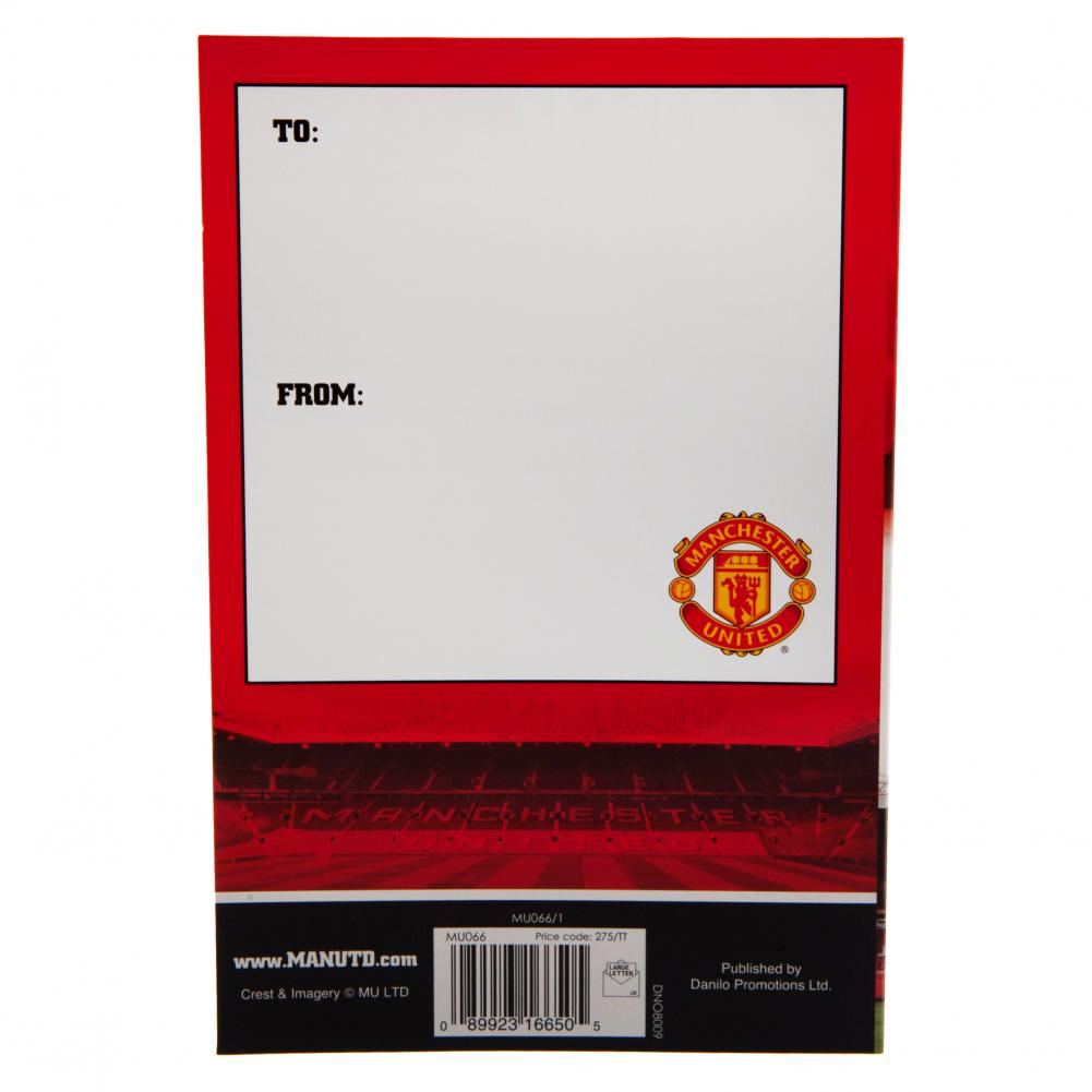 Manchester United FC Pop-Up fødselsdagskort